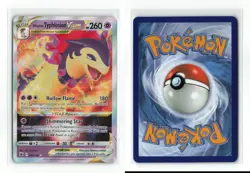 HISUIAN TYPHLOSION VSTAR 054/189 ASTRAL RADIANCE POKEMON TCG NM - Image 3