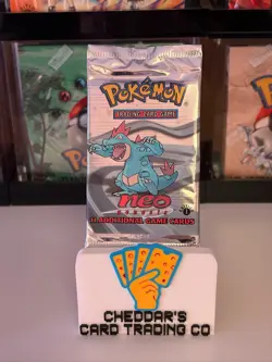 2000 Pokemon Neo Genesis 1st Edition Booster Pack | Factory Sealed & Box Fresh! - Image 1
