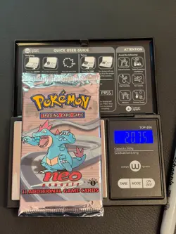 2000 Pokemon Neo Genesis 1st Edition Booster Pack | Factory Sealed & Box Fresh! - Image 3