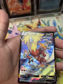 Pokemon Blaziken V TG14/TG30 Silver Tempest Trainer Gallery Near Mint NM - Image 5