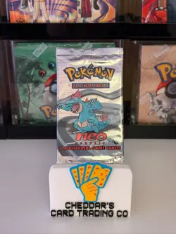2000 Pokemon Neo Genesis 1st Edition Booster Pack | Factory Sealed & Box Fresh! - Image 1