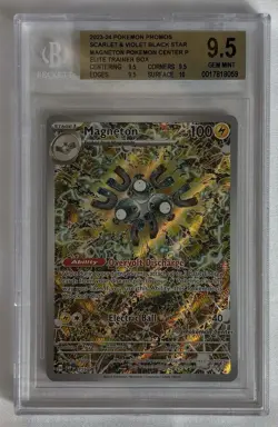 Magneton - 159 (Pokemon Center Exclusive) 159 Sv: Scarlet & Violet Promo BGS 9.5 - Image 1