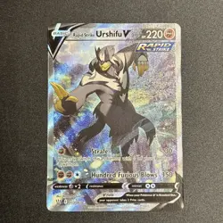 Pokemon Rapid Strike Urshifu V (Alternate Full Art) 153/163 Battle Styles Holo - Image 1