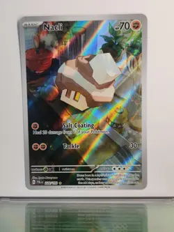 Pokemon TCG Nacli 220/193 Paldea Evolved Holo Illustration Rare Pack Fresh NM - Image 1