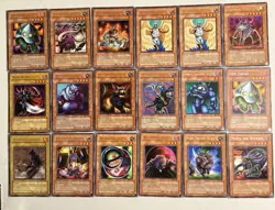 Yugioh Vintage Lot of 90 Cards (Mostly Rares) - Image 3