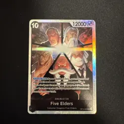 One Piece Card Game - Five Elders - OP13-082 SR - English - Image 1