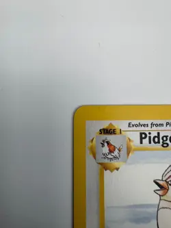 Pidgeotto Pokemon Card 22/102 Base Set Rare 1999-2000 Print Original LP - Image 3