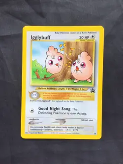 Pokemon Cards: Wizards Black Star Promo: Iggluybuff 36 - Image 1