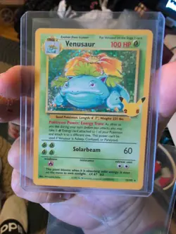 Venusaur 15/102 Celebrations 25th Anniversary NM Holo Foil Rare Pokemon Card - Image 1