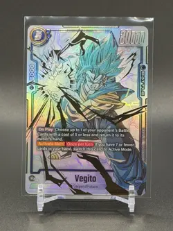 Dragon Ball Super Card Game FUSION WORLD VEGITO FB02-139 SCR - Image 1