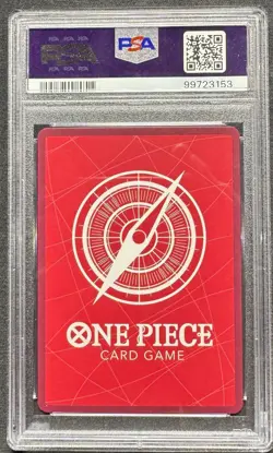 [PSA10] Sanji PRB01-001 Leader Alternate Art One Piece Card Game (Japanese) - Image 2