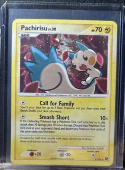 Pachirisu LV.30 Holo Card 5/106 Great Encounters 2008 - Image 1