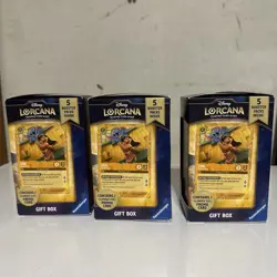DISNEY LORCANA ARCHAZIA’S ISLAND GIFT SET 5 Booster Packs And Promo Card (3 lot) - Image 2