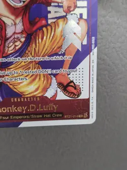 Monkey D Luffy ST21-014 Treasure Pack Promo Prize One Piece Card Full Set Englis - Image 4