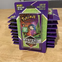 10 x Pokemon TCG Mystery Pack Booster/Foil Card- Chase Pack Seeded (1:10) - Image 1
