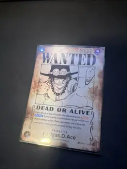 Portgas.D.Ace [Wanted] OP13-119 SEC One Piece Trading Card Game English Version - Image 1