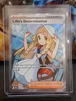 Lillie's Determination 169/132 Me01: Mega Evolution Pokemon Card NM - Image 2