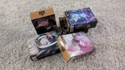 vCard Rising Stars Card Sleeves: Sinder Shylily Silvervale Nanoless CottontailVA - Image 1