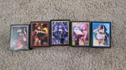 vCard Rising Stars Card Sleeves: Sinder Shylily Silvervale Nanoless CottontailVA - Image 3
