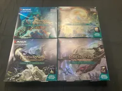 MTG: LORD OF THE RINGS: TALES OF THE MIDDLE EARTH SCENE BOXES-SET OF 4-MAGIC - Image 1