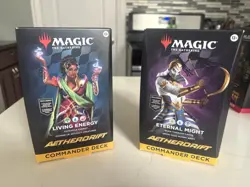 MtG - Aetherdrift Commander Decks - Eternal Might & Living Energy NEW/SEALED - Image 1