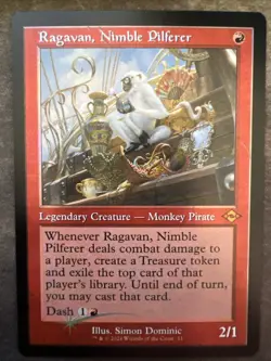 Ragavan, Nimble Pilferer (Retro Frame) Modern Horizons 2 Foil - Image 1