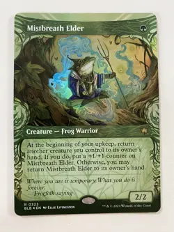 Mistbreath Elder (0323) *FOIL* SHOWCASE Bloomburrow MT/NM MTG Combined Shipping - Image 1