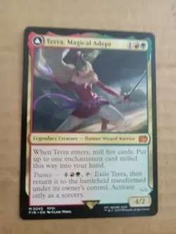MTG Final Fantasy, Terra, Magical Adept / Esper Terra MINT PACK FRESH - Image 2