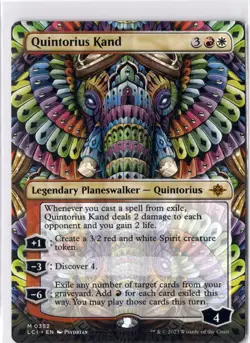 Quintorius Kand NM/M* BORDERLESS The Lost Caverns Of Ixalan 0352 -UnltdCards - Image 1
