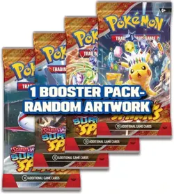 Pokemon - 1 Surging Sparks Booster Pack - Random Artwork - Scarlet & Violet - Image 1