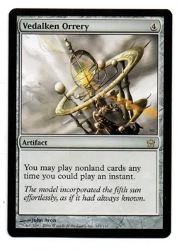MTG Vedalken Orrery X1 Fifth Dawn edition rare - Image 1