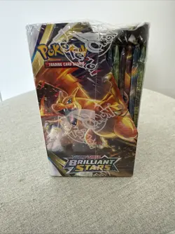 Pokemon Sword & Shield Brilliant Stars Booster Box Factory Sealed - Image 3