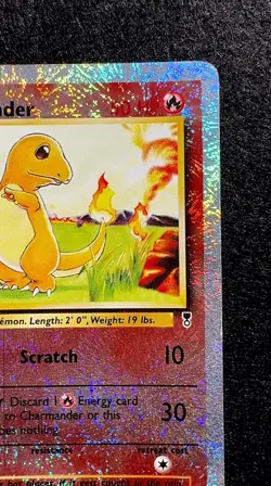 Charmander 70/110 Reverse Holo Pokemon TCG Legendary Collection 2002 - Image 4