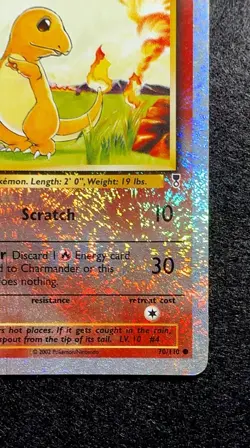 Charmander 70/110 Reverse Holo Pokemon TCG Legendary Collection 2002 - Image 5