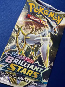 Pokemon TCG Brilliant Stars Booster Pack NEW/SEALED - Image 1