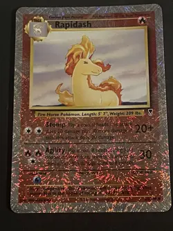 Rapidash Reverse Holo 2002 Legendary Collection Pokemon Card 60/110 Nm - Image 1