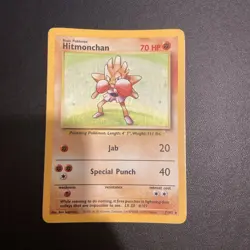 Hitmonchan 7/102 | Base Set | Holo Rare | Pokemon TCG - Image 1