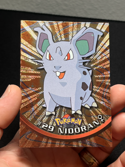 Topps Pokemon HOLO FOIL Embossed Rays Nidoran 29 Nidorina 30 Nidoqueen 31 - Image 3