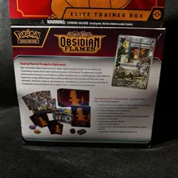 Pokemon TCG Obsidian Flames Elite Trainer Box (ETB) - Image 4