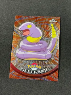 Pokemon Ekans #23 Topps Chrome Base Holo Copy 2 NM - Image 1