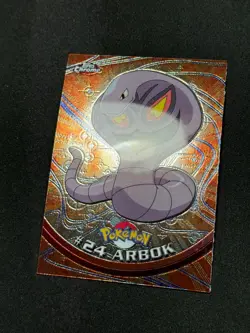 Pokemon Arbok #24 Topps Chrome Base Holo NM - Image 2