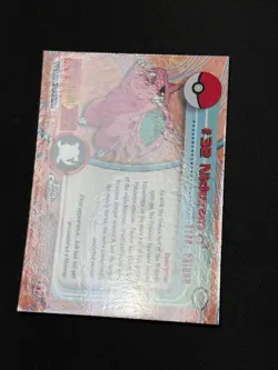 Pokemon Nidoran M #32 Topps Chrome Base Holo Copy 2 NM - Image 4