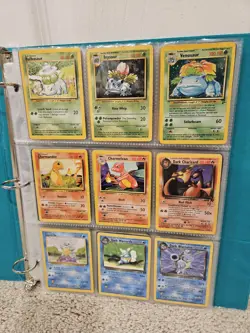 Vintage Original Pokemon Complete 151/150 Base 13x Holos 1st Jungle Fossil Gym - Image 1