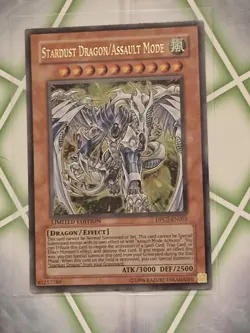 Yugioh Stardust Dragon/Assault Mode DPCT-EN003 Ultra Rare Limited Edition NM - Image 1