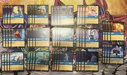 Sapphire Bundle Rise Of The Floodborn Lorcana Card Game TCG - Image 1