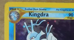 Kingdra 8/111 Rare Holo Neo Genesis Pokemon Card MP - Image 3