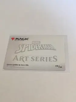 Green Goblin - Art Series 49/54 - Marvel's Spider-Man MTG - Art Card Nice - Image 2