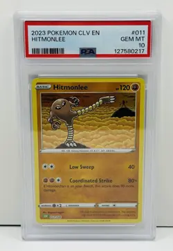 🔥2023 Pokemon Hitmonlee CLV Trading Card Classic #011 Gem Mint! PSA 10!🔥 - Image 1