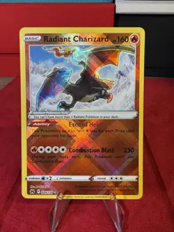 Pokemon Card - Radiant Charizard 020/159 Crown Zenith Rare Reverse Holo - 87 - Image 1