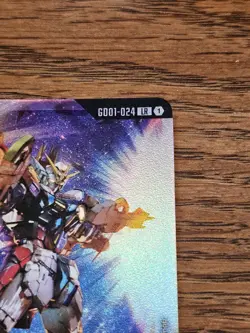 Gundam Card Game Wing Gundam Zero GD01-024 LR Legend Rare New Type Rising Set - Image 4